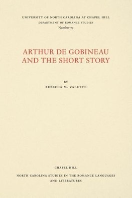 Arthur de Gobineau and the Short Story