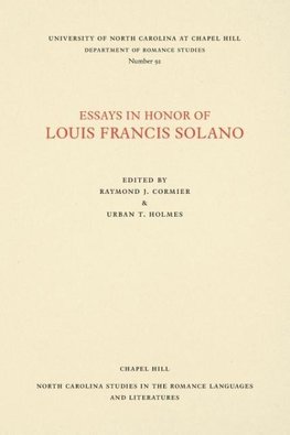 Essays in Honor of Louis Francis Solano