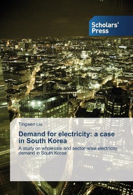 Demand for electricity: a case in South Korea