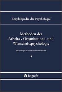 Methoden der Arbeits-, Organisations- und Wirtschaftspsychologie (B/III/3)