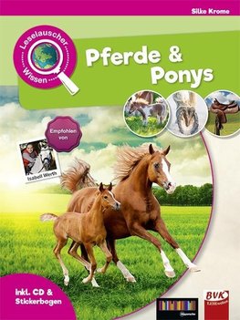 Leselauscher Wissen: Pferde und Ponys (inkl. CD & Stickerbogen)