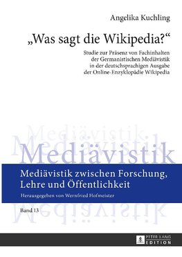 «Was sagt die Wikipedia?»