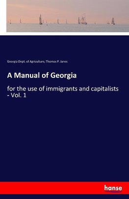 A Manual of Georgia