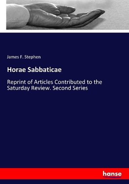 Horae Sabbaticae