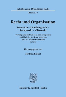 Recht und Organisation