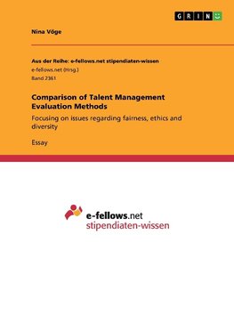 Comparison of Talent Management Evaluation Methods