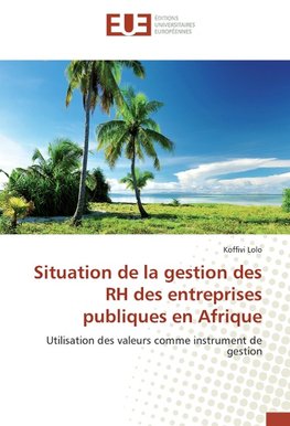 Situation de la gestion des RH des entreprises publiques en Afrique