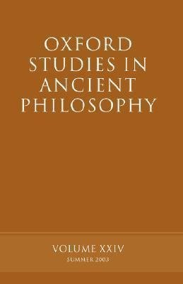 Oxford Studies in Ancient Philosophy