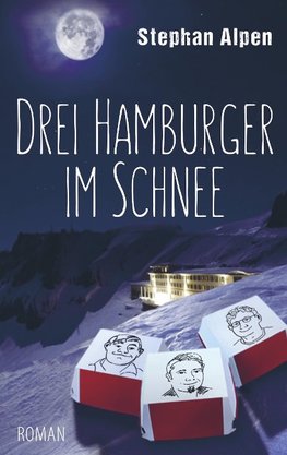 Drei Hamburger im Schnee