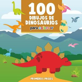 100 Dibujos de Dinosaurios para colorear