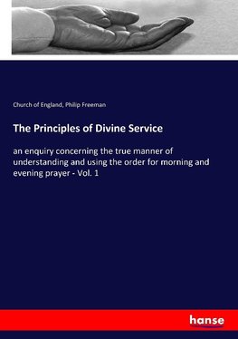 The Principles of Divine Service