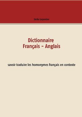 Dictionnaire Français - Anglais