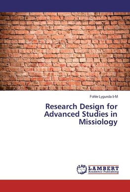 Research Design for Advanced Studies in Missiology