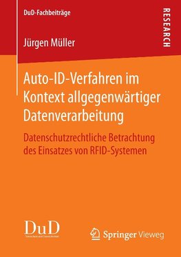 Auto-ID-Verfahren im Kontext allgegenwärtiger Datenverarbeitung