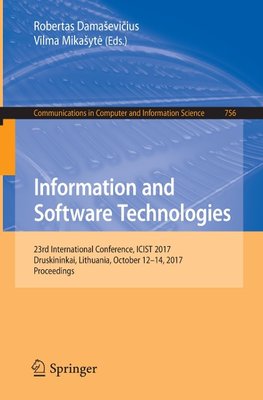 Information and Software Technologies