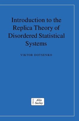 Introduction to the Replica Theory of Disordered Statistical Systems