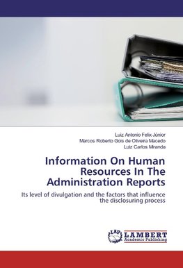 Information On Human Resources In The Administration Reports