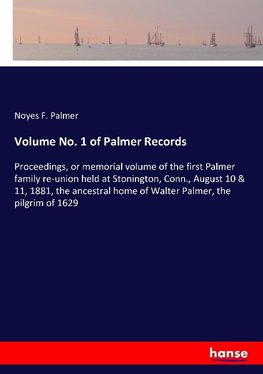 Volume No. 1 of Palmer Records