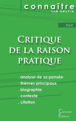 Fiche de lecture Critique de la raison pratique de Kant (Analyse philosophique de référence et résumé complet)