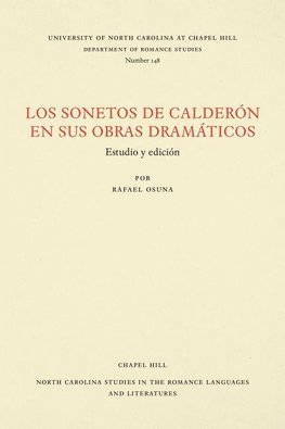 Los Sonetos de Calderón en sus obras dramáticos