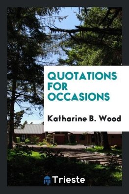 Quotations for occasions