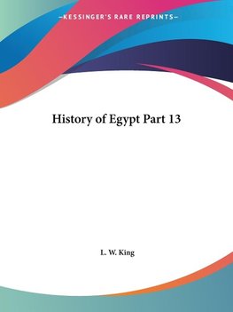 History of Egypt Part 13