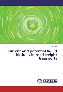 Current and potential liquid biofuels in road freight transports