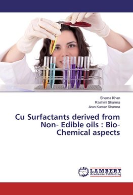 Cu Surfactants derived from Non- Edible oils : Bio-Chemical aspects