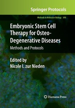 Embryonic Stem Cell Therapy for Osteo-Degenerative Diseases