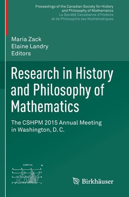 Research in History and Philosophy of Mathematics