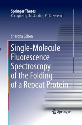 Single-Molecule Fluorescence Spectroscopy of the Folding of a Repeat Protein