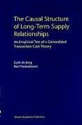 The Causal Structure of Long-Term Supply Relationships