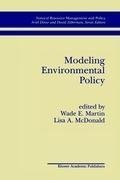 Modeling Environmental Policy