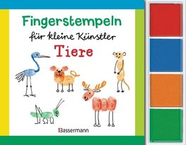 Fingerstempeln für kleine Künstler-Set - Tiere