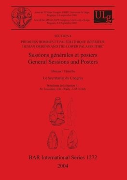 Premiers hommes et Paléolithique Inférieur / Human Origins and the Lower Palaeolithic