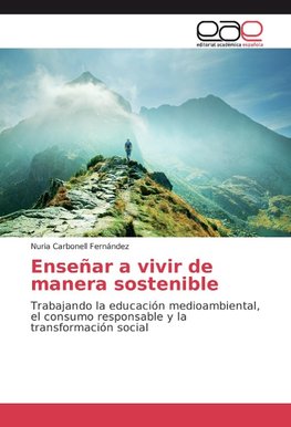 Enseñar a vivir de manera sostenible