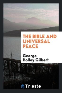 The Bible and universal peace