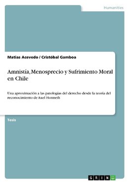 Amnistía, Menosprecio y Sufrimiento Moral en Chile