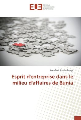 Esprit d'entreprise dans le milieu d'affaires de Bunia