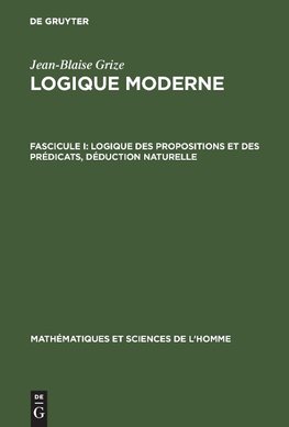 Logique des propositions et des prédicats, déduction naturelle