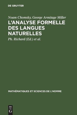 L'analyse formelle des langues naturelles