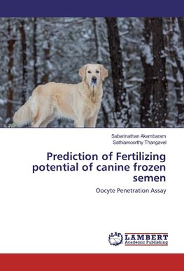 Prediction of Fertilizing potential of canine frozen semen