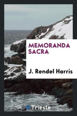 Memoranda sacra