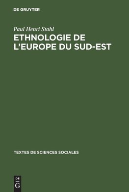 Ethnologie de l'europe du sud-est