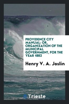 Providence City Manual