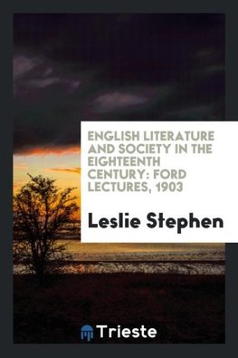 English Literature and Society in the Eighteenth Century