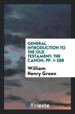 General Introduction to the Old Testament