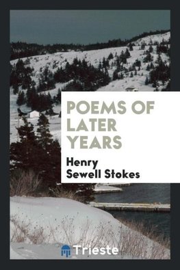 Poems of Later Years