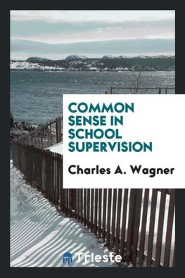 Common Sense in School Supervision