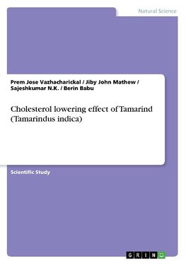 Cholesterol lowering effect of Tamarind (Tamarindus indica)